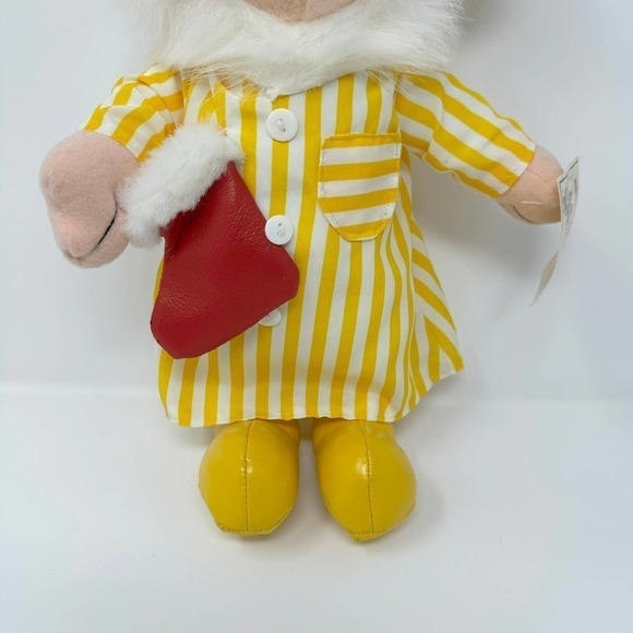 Toy Connection Snow White and the Seven Dwarfs Yellow Plush Christmas 2000 Y2K - Picture 4 of 16